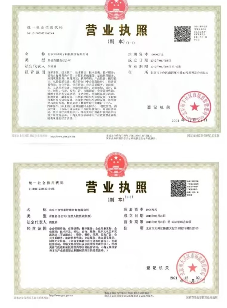 北京环球英才科技集团通过地方国资平台往地方政府投资